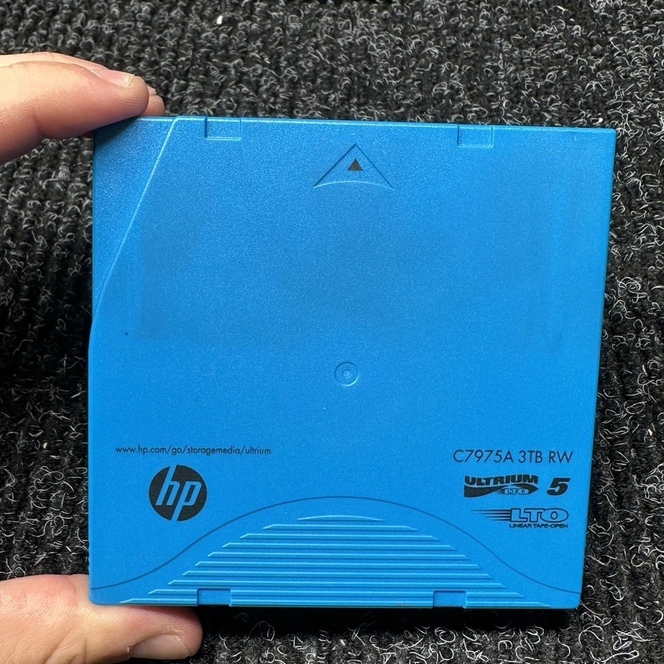 Spectra Terapack T-950 Library Tape Storage Lot Of 10 3TB LTO-5 Tapes HP C7975A - Image 4 of 4