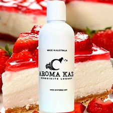 Strawberry Cheesecake Bath Oil Vegan Cruelty-Free Plant Based Moisturiser