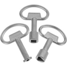 Misuratore di servizio metallico chiave armadio gas scatola elettrica armadio triangolo fai da te