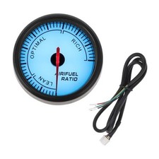Airfuel Ratio Gauge 2.5 60mm Afr Controller Gauge Monochrome Pointer Car