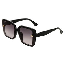 Sunglasses for Women Men, PC Fashion Sunglasses, Black  Pink