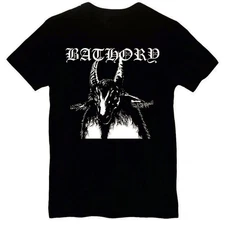 Bathory Unisex Graphic Tee – The Goat Classic Black Metal Tribute Edition