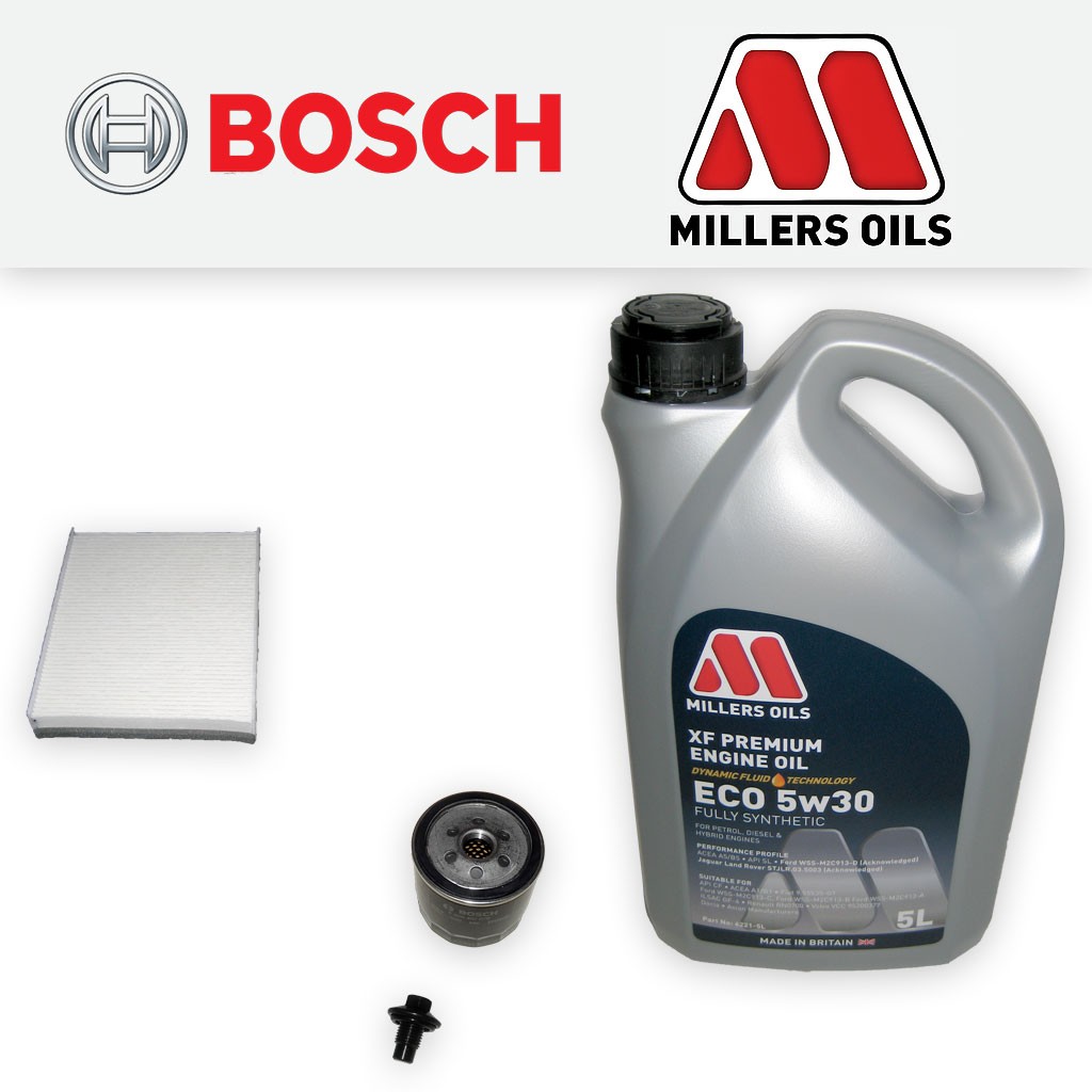 SERVICE KIT for FORD FOCUS MK3 1.6 ECOBOOST OIL CABIN FILTER +5w30 OIL 2010-2015