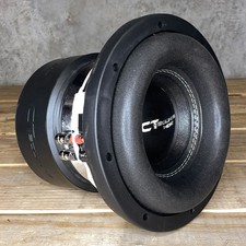 Used CT Sounds MESO-8-D2 800 Watts RMS 8 Inch Car Subwoofer - Dual 2 Ohm