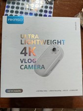 AKASO 4K Keychain Vlog Camera 20MP WiFi EIS 2...
