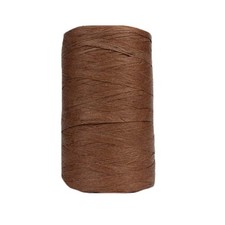 316 Yard Rayon Raffia Paper Yarn Crochet Coffee Brown Ribbon Knit Hat Bag