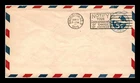 US COVER AIR MAIL 5C POSTAL STATIONERY FIRST DAY ISSUE SCOTT UC1