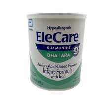 Abbott EleCare Hypoallergenic Amino Acid-Based Infant Formula Powder 14.1 oz**