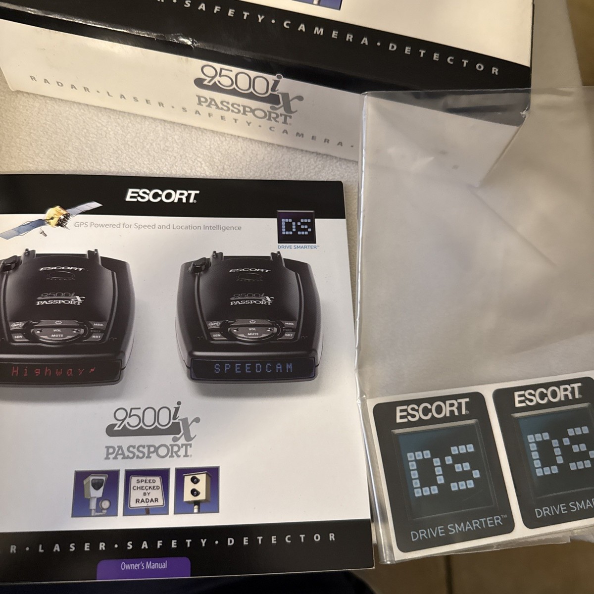 Escort Passport 9500ix Radar Detector - Black for sale online | eBay