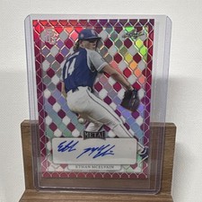 Leaf 2022 Perfect Game Ethan Mcelvain MA-EM1 Metal Autograph /15