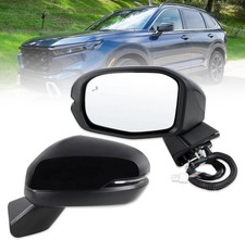 Left Driver Side Mirror Compatible With 2023-2027 Honda CRV CR-V With Power Glas