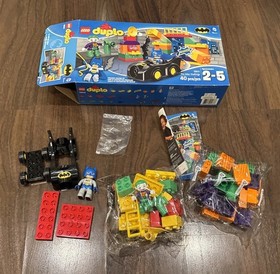 Lego Duplo 10544 The Joker Challenge Batman Batmobile Missing Batman Cape