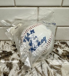 ~WALT DISNEY~ Team Mickey Printed Baseball with Signatures ~NEW~ Pluto Goofy