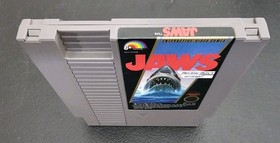 Jaws 1987 NES Nintendo Game Cart Authentic Tested & Working