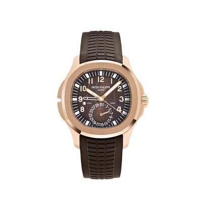 Patek Philippe Aquanaut 5164R-001 Travel Time Rose Gold Brown Dial (2024)