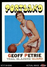 1971 Topps #34 Geoff Petrie Trail Blazers RC Princeton 4 - VG/EX