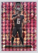 2024 Panini Mosaic Pink Camo Mosaic Prizm Younghoe Koo #14 05gv