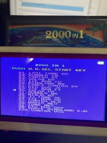 Famicom NES Game 2000in1 Contra, Mario (IC Chips)