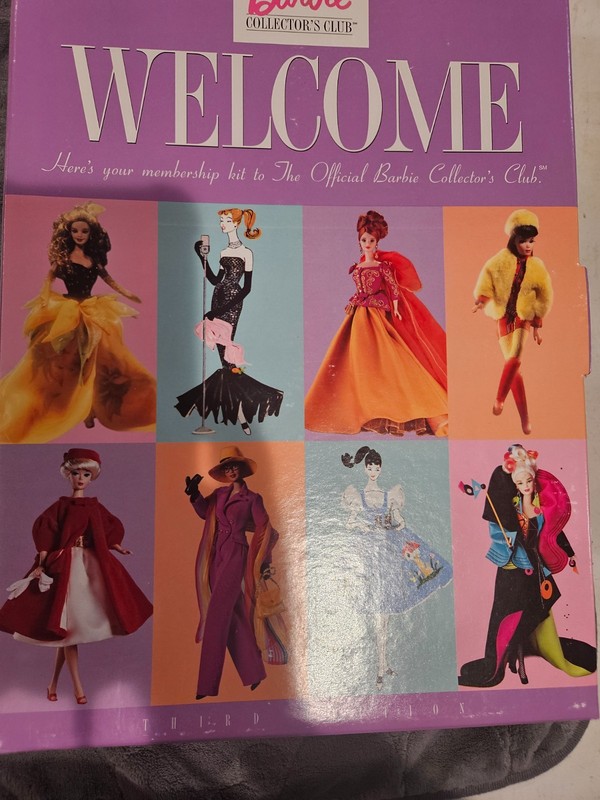 The Official Barbie Collector's Club Welcome Kit Third Edition 1998 Mattel