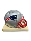 Tom Brady Signed New England Patriots Mini Helmet Tristar Authenticated