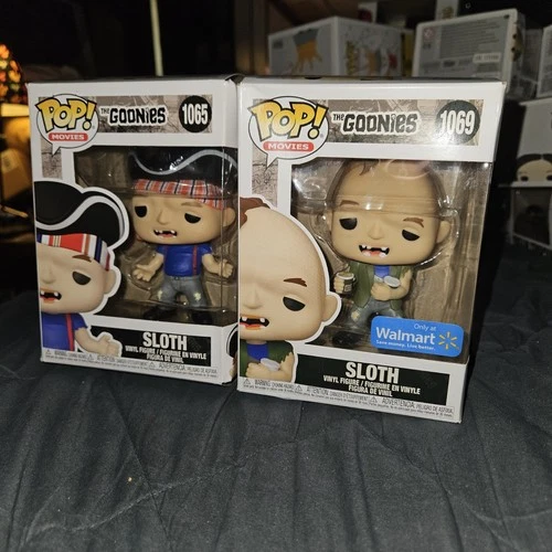 Funko Pop Movies The Goonies Sloth Walmart Exclusive 1069 & 1065