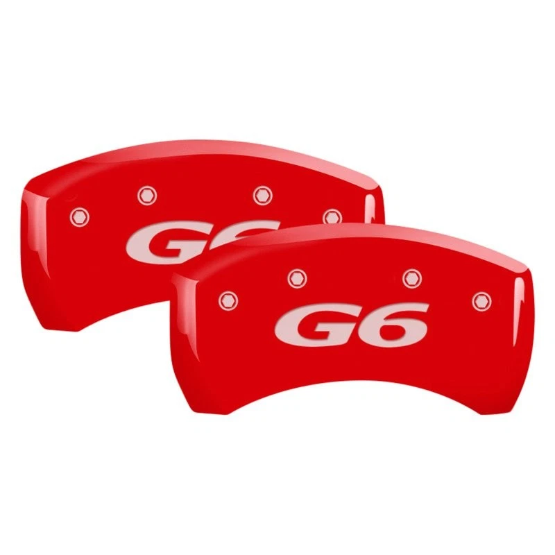 For Pontiac G6 05-10 Caliper Covers Gloss Red Caliper Covers w Pontiac / G6 — 第 2/3 张图片