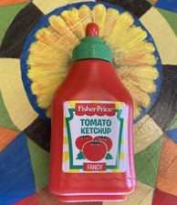 FISHER PRICE Play Food Replacement Pourin KETCHUP Tikes Pretend Kitchen FPR