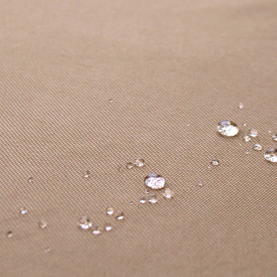 ULTCOVER Rectangular Patio Heavy Duty Table Cover 600D Tough Canvas