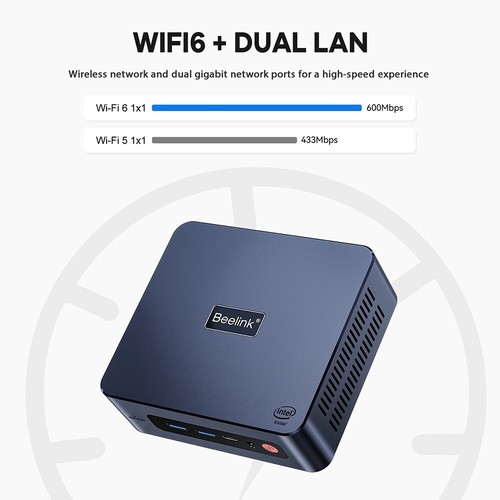 Gaming Beelink U59 pro Intel N5105 DDR4 RAM 16G SSD 500G Windows 11 DP Computers - 第 20/23 張圖片