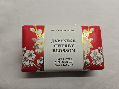 Bath & Body Works Shea Butter Cleansing Bar 5 oz Body Soap Sealed Cherry Blossom
