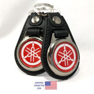 Yamaha Motors Logo Key Fobs Key Ring Keychain 2 Pack Ebay