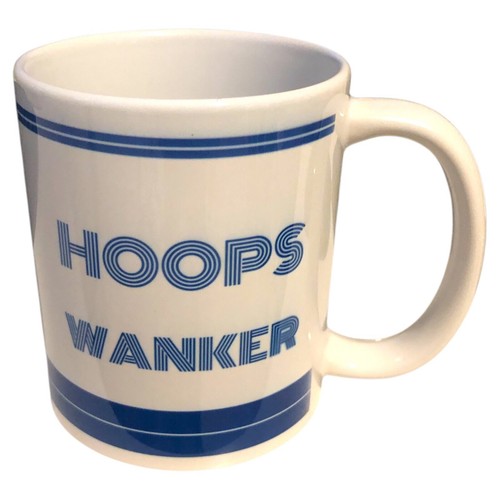 HOOPS Wanker Mug Cup Tea Funny Joke Novelty Gift Idea Fan Birthday Xmas QPR - Picture 2 of 3