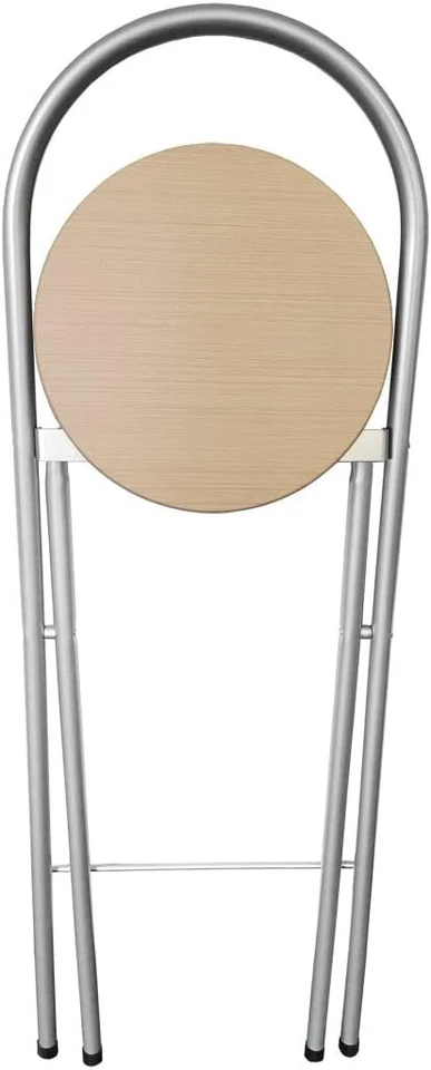 Klapphocker Barhocker Barstuhl Hocker Triesenhocker mit Rückenlehne, W.N. - Bild 3 von 4