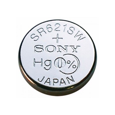 NK CHÍNH HÃNG] Vỉ 5 Viên Pin đồng Hồ Murata Sony 364 SR621SW LR621W AG1 1.55V Made In Japan - Foto 8