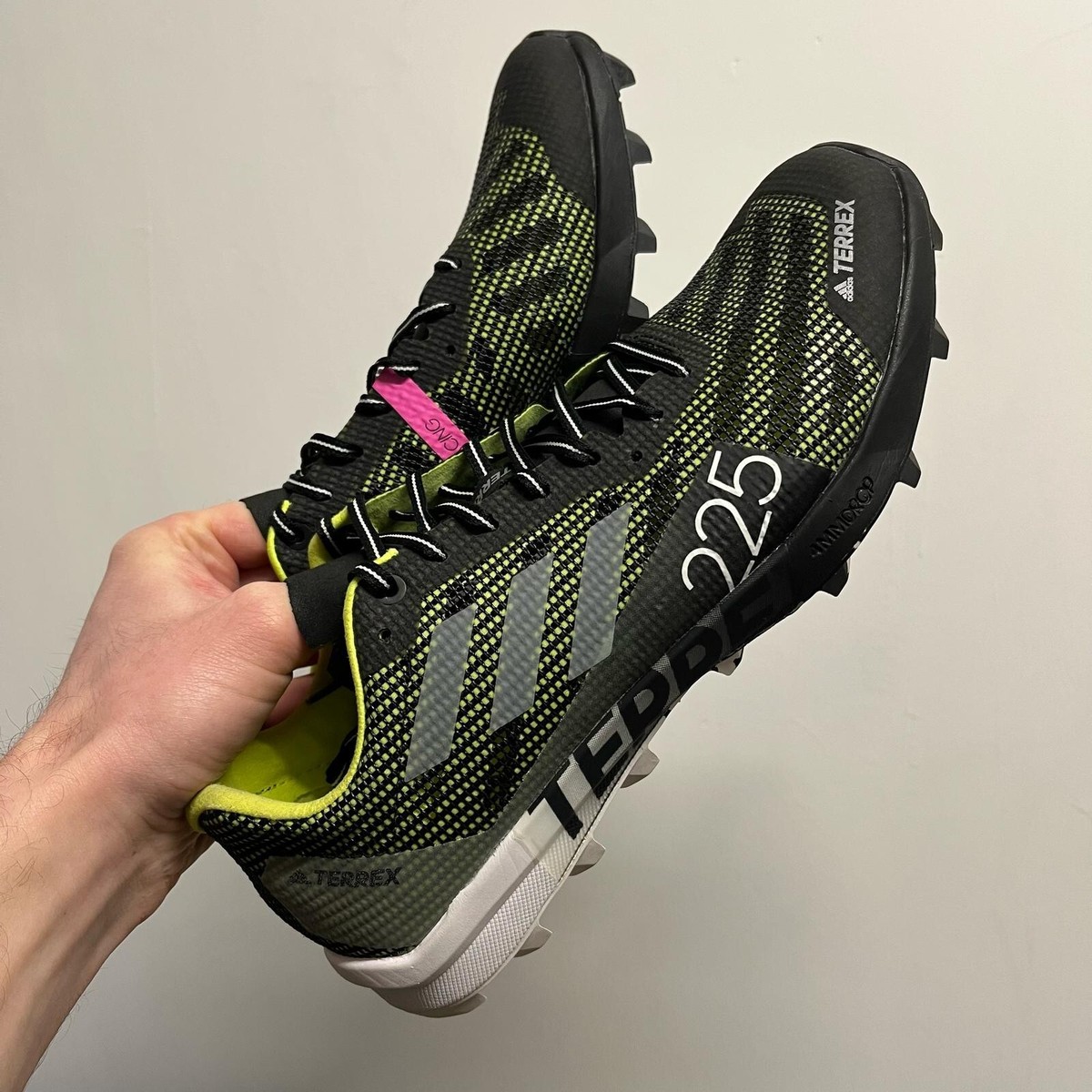 adidas Terrex Speed Pro SG Mens SIZE 8 Trail Running Shoes Black Ex Display  | eBay