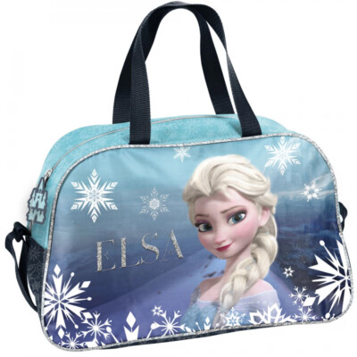 Frozen Kinder Sporttasche Reisetasche Tasche Umhängetasche Elsa
