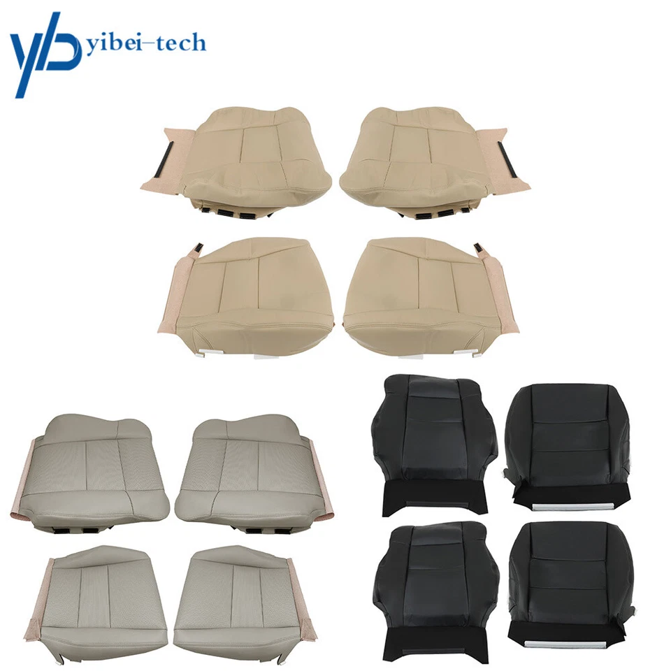 Cubierta de cuero perforada apta para Acura RDX 2007-2012 conductor delantero y pasajero Foto 2 de 2