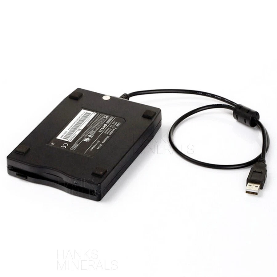 Unidad de disquete externa USB 2.0 3,5" 1,44 MB para computadora portátil Windows PC Mac Foto 4 de 4