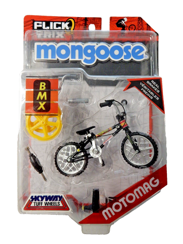Flick Trix Mongoose Motomag BMX Skyway Tuff Wheels Black 2009 NEW SEALED