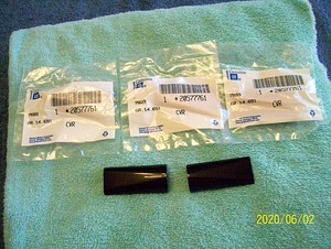 NOS SET OF 3 New,2 Used 86 87 88 MONTE CARLO SS DOOR PULL STRAP COVER