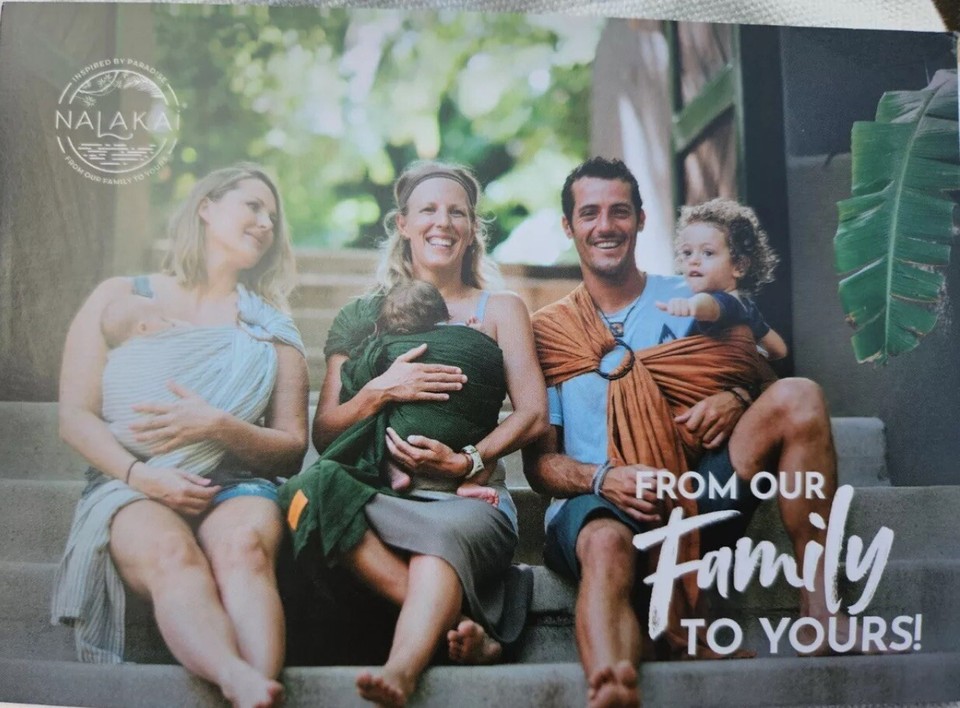 Nalakai Ring Sling Baby Carrier EcoFriendly, Soft Bamboo and Linen