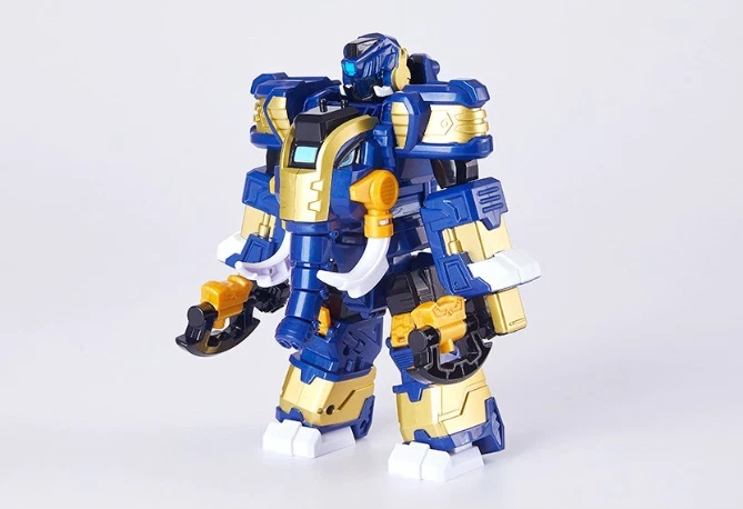 Mini Force Animal Tron ELIE Max Ranger Mammoth Transformer Robot Kids Toy - Image 3 of 4
