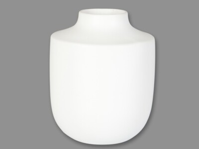 Vase aus Keramik Dekoration weiß Neu