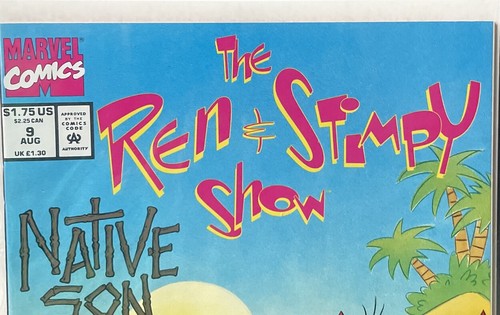 Marvel Comics The Ren & Stimpy Show #9 Native Son - Picture 7 of 7