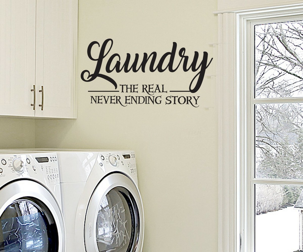 Laundry Room Wall Quotes Be Brave" Quote Wall Sticker Decal – Nutmeg