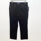 Tommy Hilfiger Black Baby Corduroy Pants Women’s Size 8 NEW