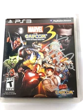 Sony Playstation 3 PS3 Marvel vs. Capcom 3 Fate of Two Worlds w/manual
