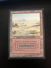 MTG BADLANDS EXC MALATERRA FBB 1 EDIZIONE BLACK BORDER MAGIC DUALS