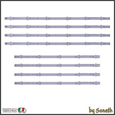 KIT 8 BARRE LED TV PER SAMSUNG LH46EDDPLGC UE46EH5000 UE46EH5005 UE46EH5007