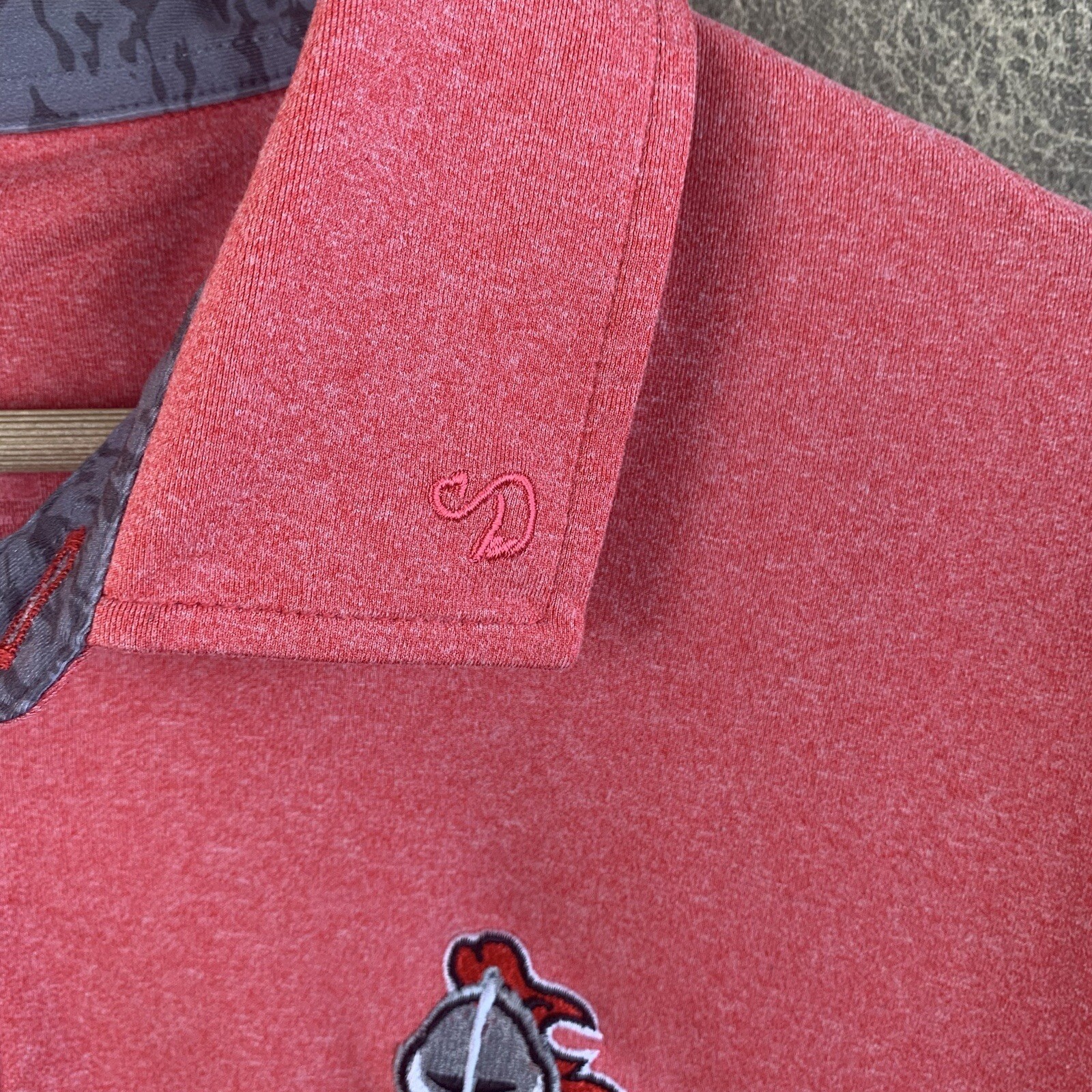 Swannies Mens Medium Solid Red Performance Stretc… - image 3